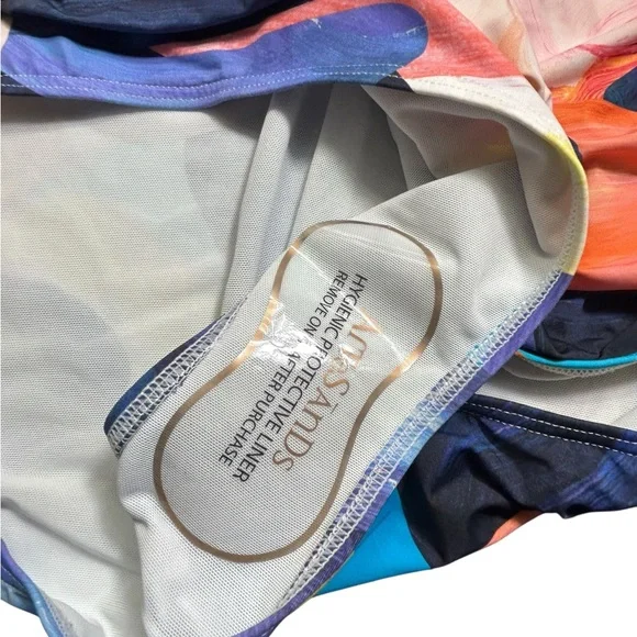 ARTESANDS plus size 16 one piece swimsuit fits D-G cup NWT - Picture 11 of 15